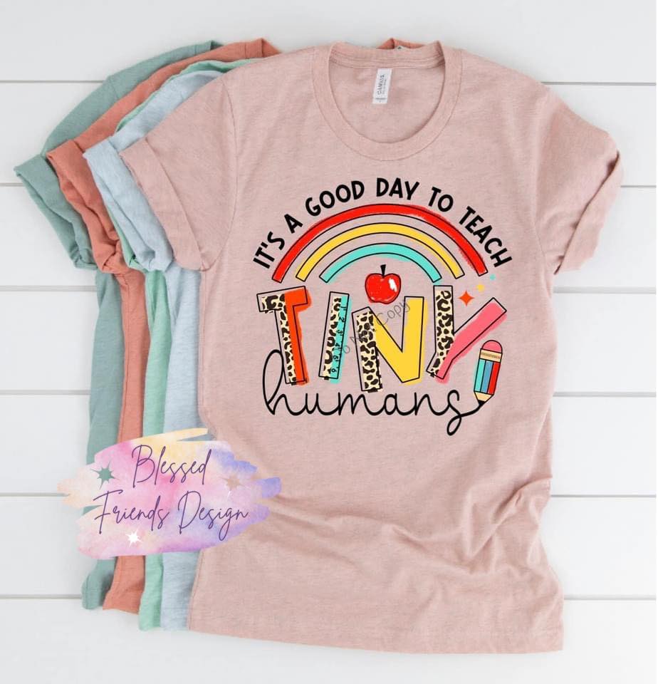 It's a good day to teach tiny humans